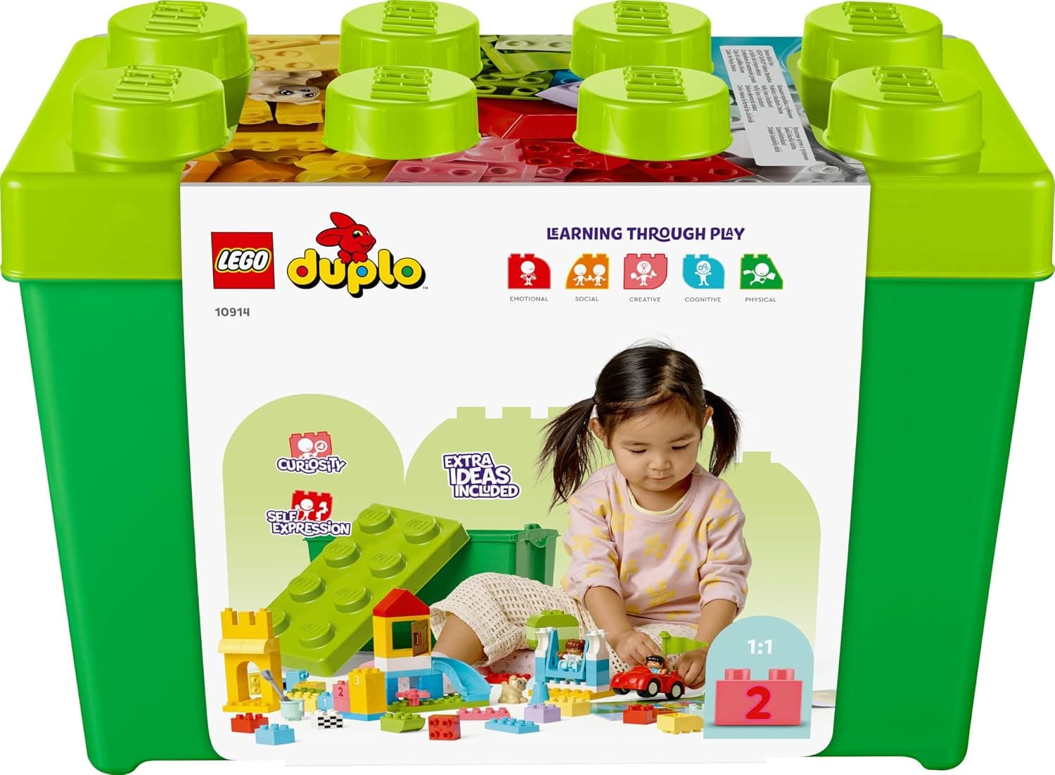 لگو DUPLO جعبه آجرهای دلوکس مدل 10914 لگو DUPLO جعبه آجرهای دلوکس مدل 10914