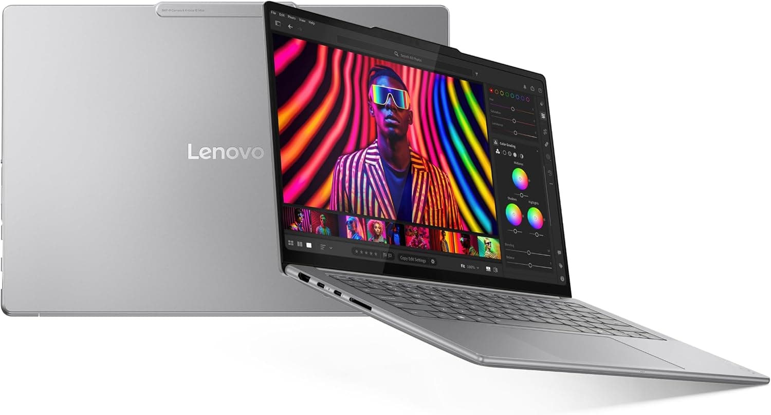 لپتاپ Lenovo Yoga Book 9 دو نمایشگر 14" OLED لمسی 2.8K مدل 14IAH10 کد 83KJ0047AX لپتاپ Lenovo Yoga Book 9 دو نمایشگر 14" OLED لمسی 2.8K مدل 14IAH10 کد 83KJ0047AX