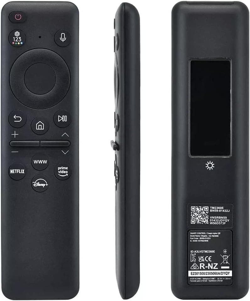 ریموت کنترل XINFUTE صوتی و خورشیدی سازگار با Samsung مدل BN59-01432J جایگزین BN59-01432A ریموت کنترل XINFUTE صوتی و خورشیدی سازگار با Samsung مدل BN59-01432J جایگزین BN59-01432A