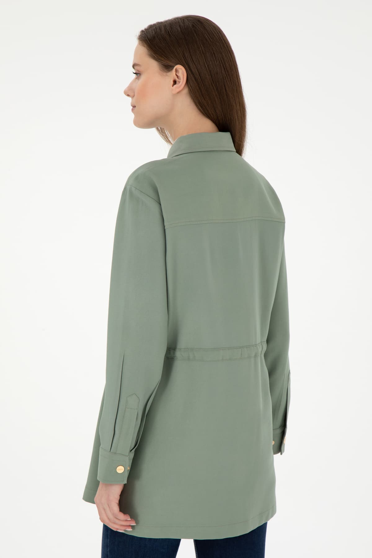 پیراهن زنانه U.S. Polo Assn. سبزآبی آستینبلند مدل 50289845-VR048 پیراهن زنانه U.S. Polo Assn. سبزآبی آستینبلند مدل 50289845-VR048