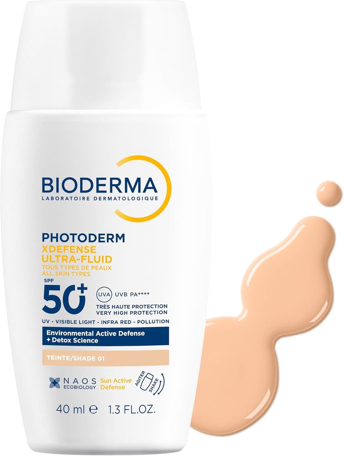 کرم ضد آفتاب Bioderma آنتیاکسیدان مدل Photoderm XDefense SPF50+ بسیار روشن 40 ml کرم ضد آفتاب Bioderma آنتیاکسیدان مدل Photoderm XDefense SPF50+ بسیار روشن 40 ml