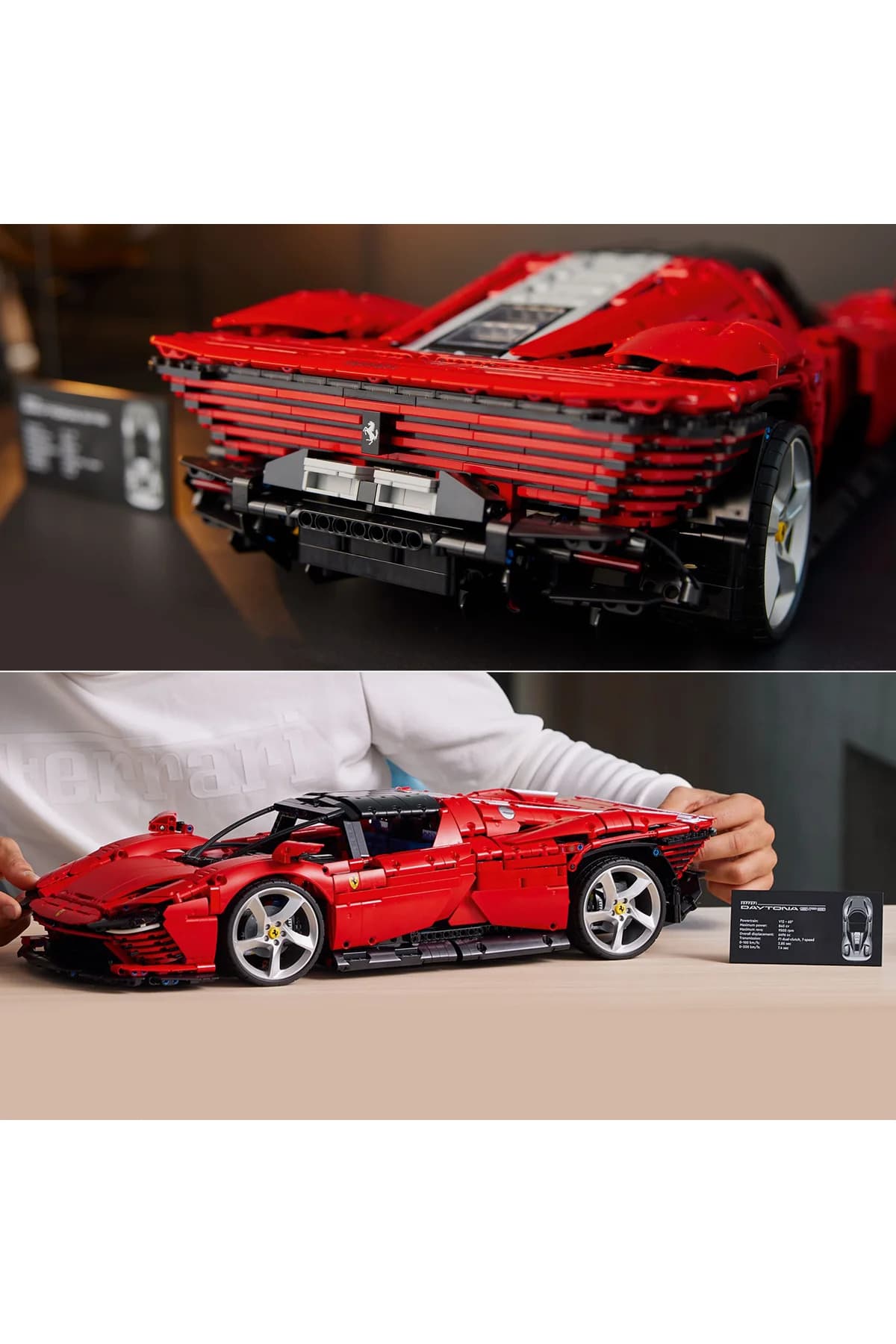ست ساختنی لگو Technic Ferrari Daytona SP3 مدل 42143 (3778 قطعه) ست ساختنی لگو Technic Ferrari Daytona SP3 مدل 42143 (3778 قطعه)