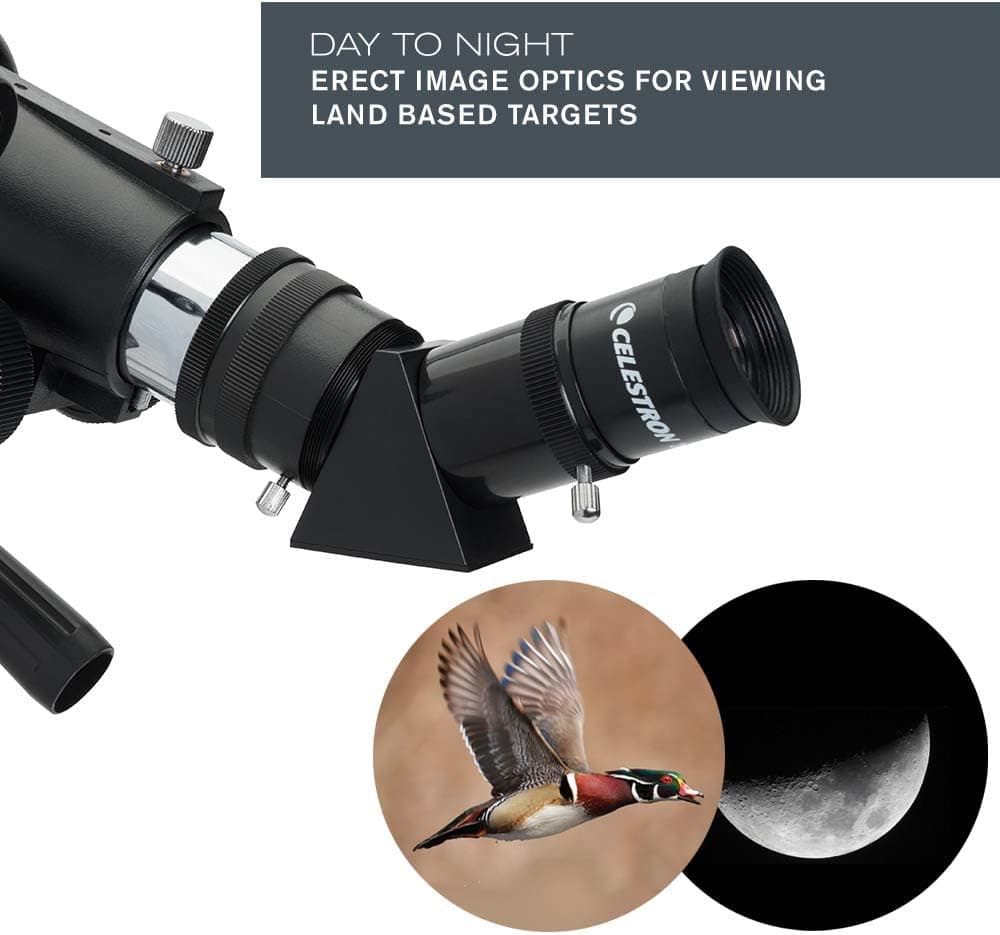 کیت تلسکوپ شکستی Celestron Travel Scope 70 همراه کولهپشتی، چشمی 4mm و لنز بارلو 3x مشکی مدل 21035-ADS کیت تلسکوپ شکستی Celestron Travel Scope 70 همراه کولهپشتی، چشمی 4mm و لنز بارلو 3x مشکی مدل 21035-ADS
