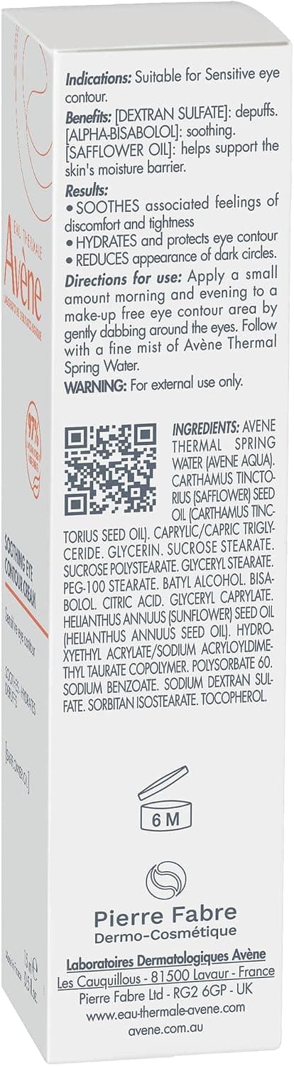 کرم دور چشم آرامبخش Avene مدل 10ml کرم دور چشم آرامبخش Avene مدل 10ml