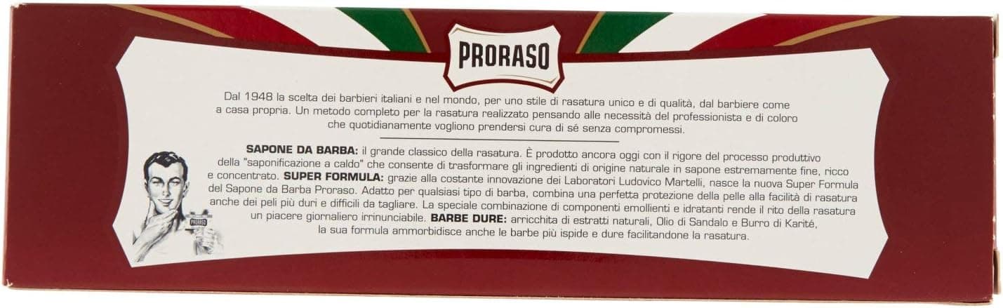 صابون اصلاح Proraso با عصاره چوب صندل 150 ml صابون اصلاح Proraso با عصاره چوب صندل 150 ml