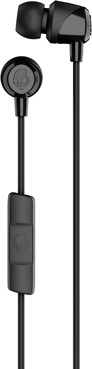 ایرباد Skullcandy مدل Jib با میکروفون و کنترل از راه دور مشکی/مشکی ایرباد Skullcandy مدل Jib با میکروفون و کنترل از راه دور مشکی/مشکی