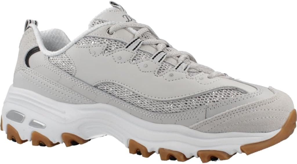 کتونی زنانه Skechers سفید مدل D'LİTES کتونی زنانه Skechers سفید مدل D'LİTES