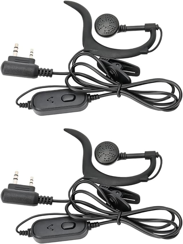 ایرپیس واکیتاکی BaoFeng با پورت K مدل UV-5R 2Pack ایرپیس واکیتاکی BaoFeng با پورت K مدل UV-5R 2Pack