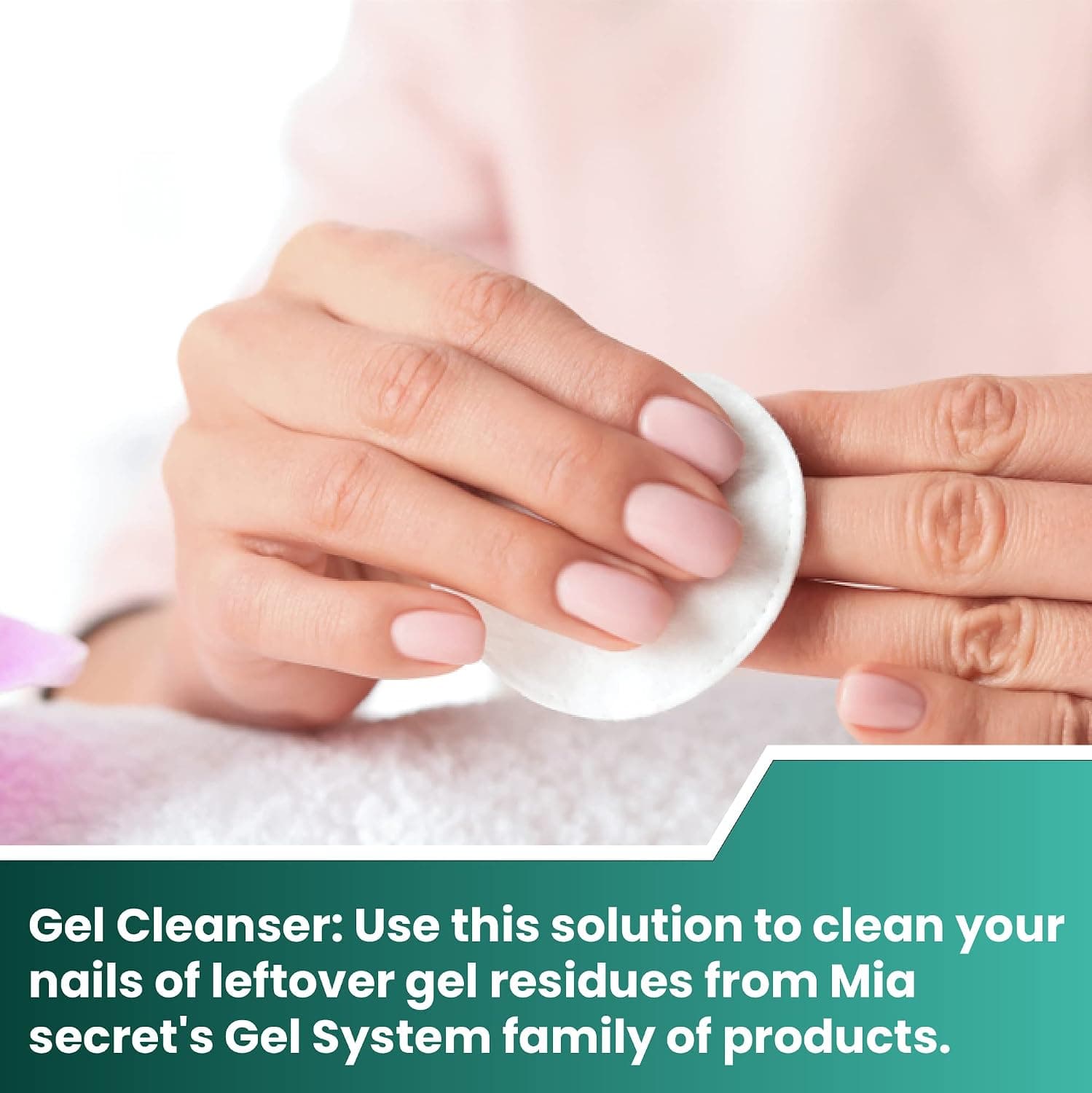 محلول پاککننده ژل ناخن رنگی UV Mia Secret 4oz محلول پاککننده ژل ناخن رنگی UV Mia Secret 4oz