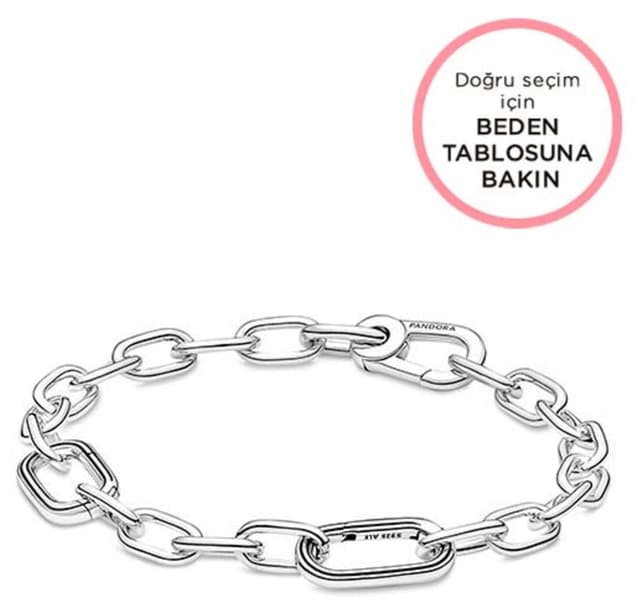 دستبند زنانه Pandora نقره 925 کالکشن ME حلقه باریک مینیمال دستبند زنانه Pandora نقره 925 کالکشن ME حلقه باریک مینیمال
