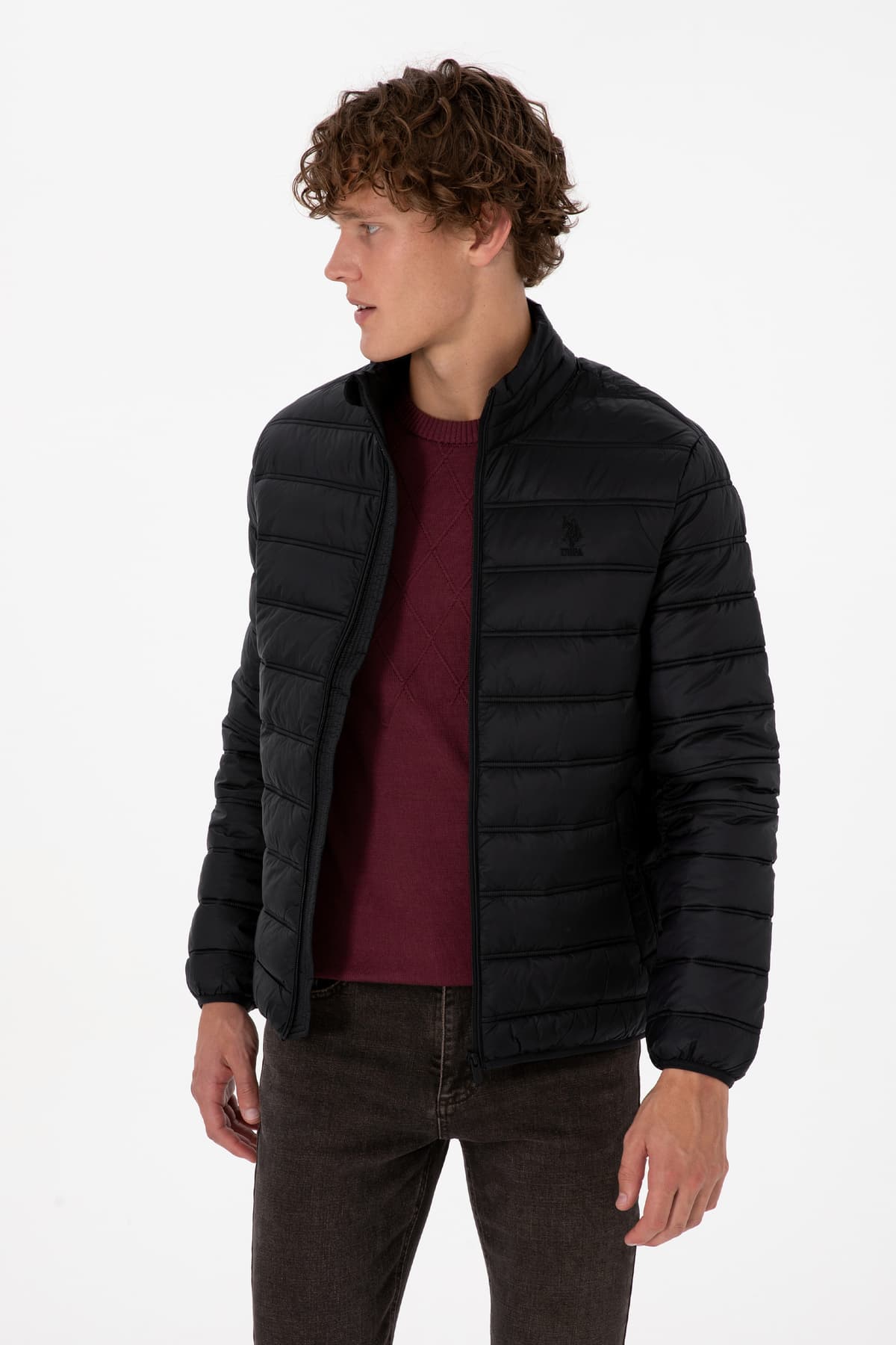 کاپشن مردانه U.S. Polo Assn. مشکی مدل 50310050-VR046 کاپشن مردانه U.S. Polo Assn. مشکی مدل 50310050-VR046