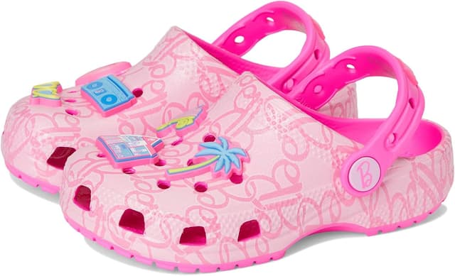 کفش کلاگ بچگانه Crocs مدل Mattel صورتی Barbie Cls Clg T کفش کلاگ بچگانه Crocs مدل Mattel صورتی Barbie Cls Clg T