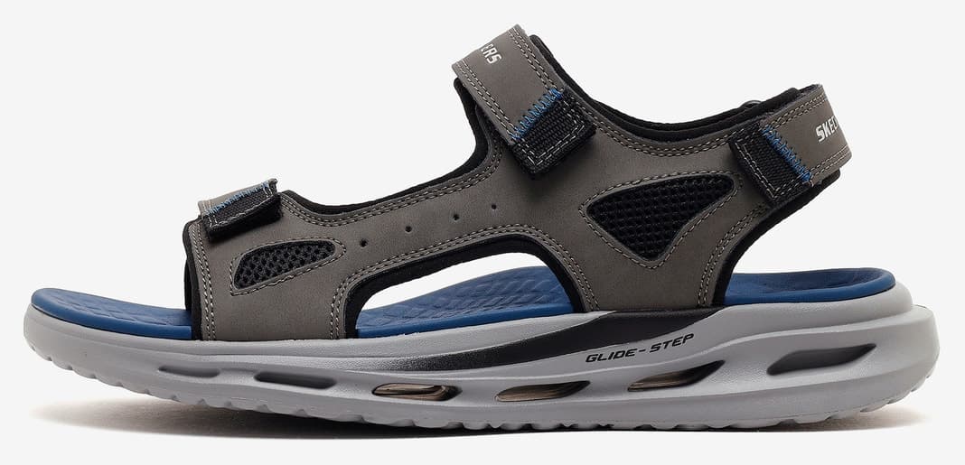 صندل مردانه Skechers خاکستری مدل ORVAN SD 211371 CHAR صندل مردانه Skechers خاکستری مدل ORVAN SD 211371 CHAR