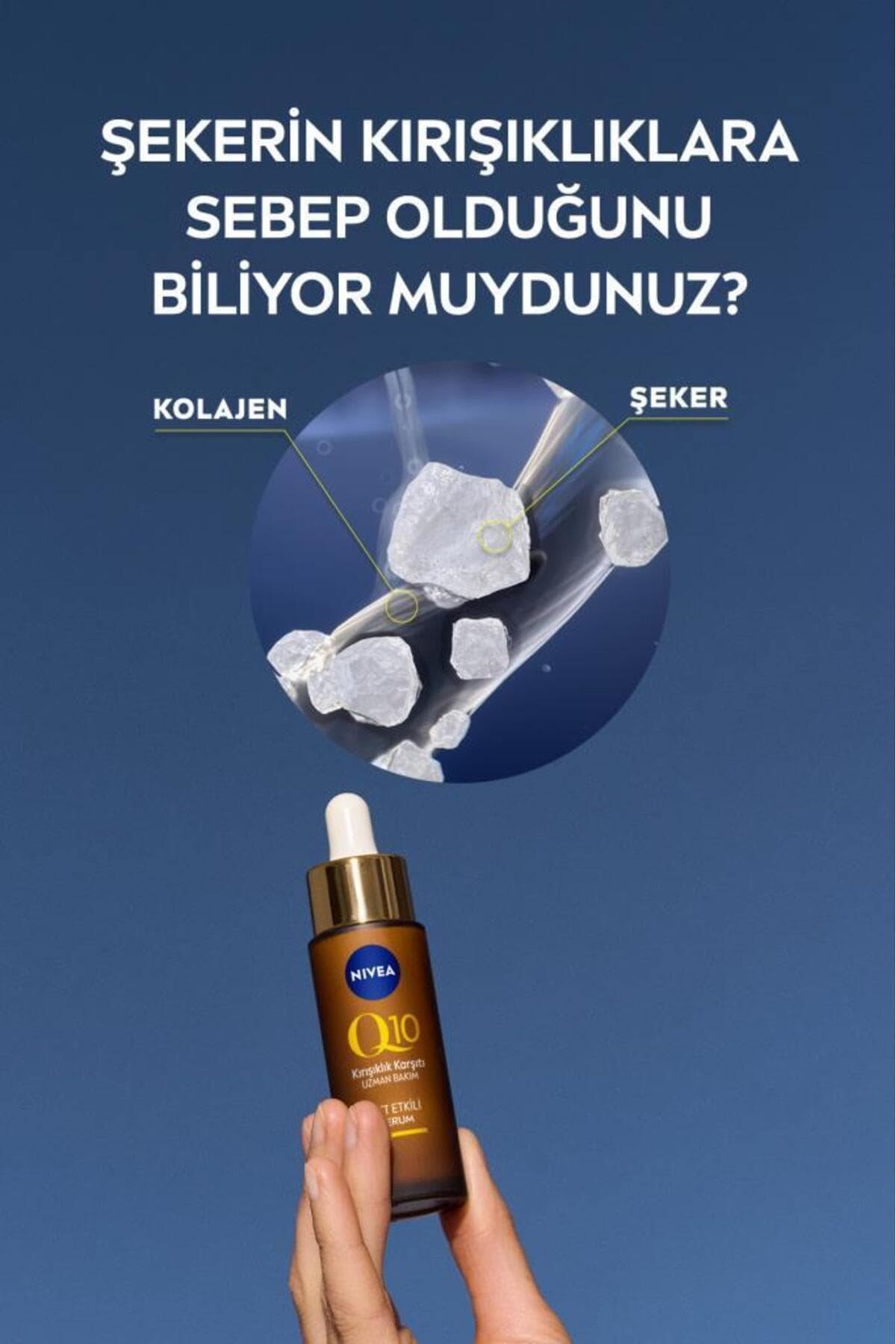 سرم ضدچروک دو اثره پوست NIVEA Q10 برای چروکهای پیشانی 30ml سرم ضدچروک دو اثره پوست NIVEA Q10 برای چروکهای پیشانی 30ml