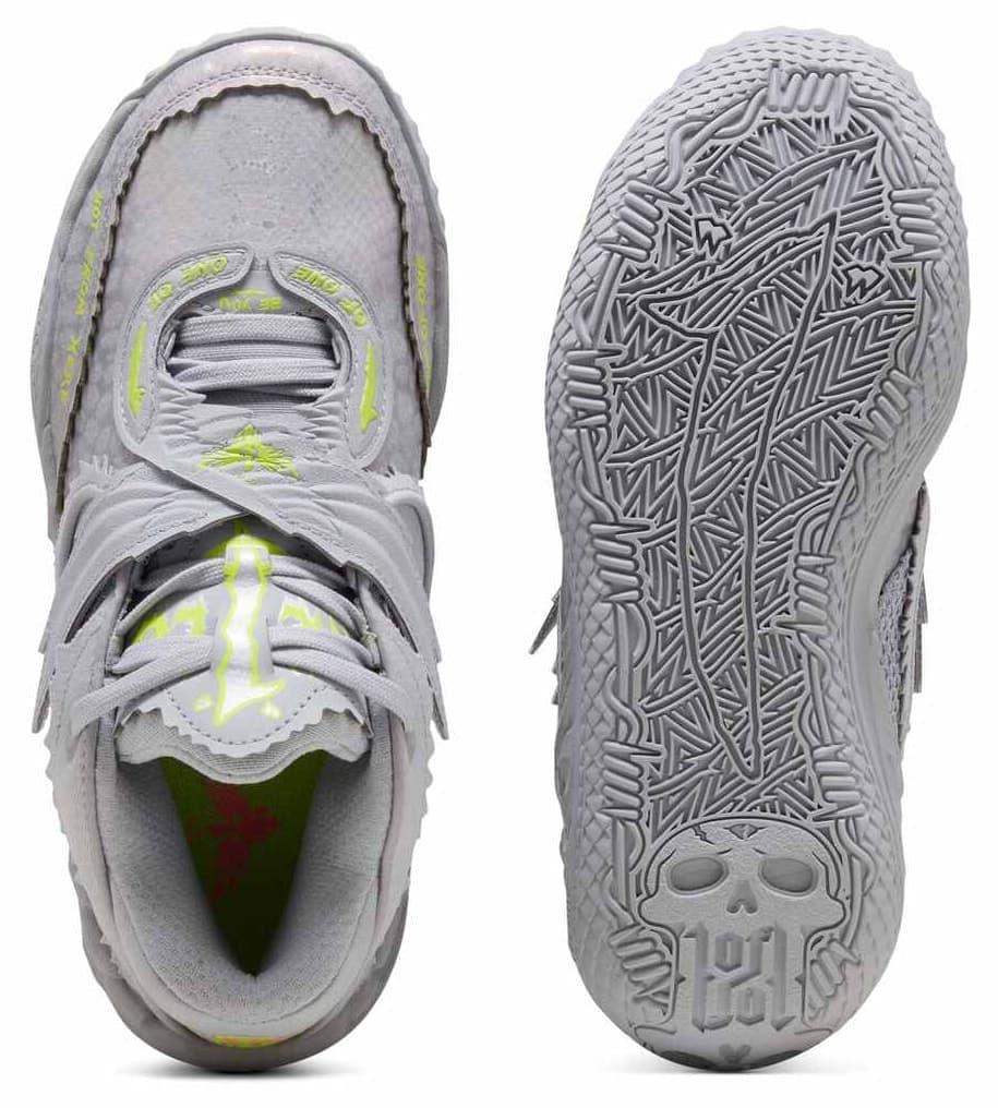 کفش بسکتبال نوجوانه Puma فلزی مدل MB.05 کفش بسکتبال نوجوانه Puma فلزی مدل MB.05