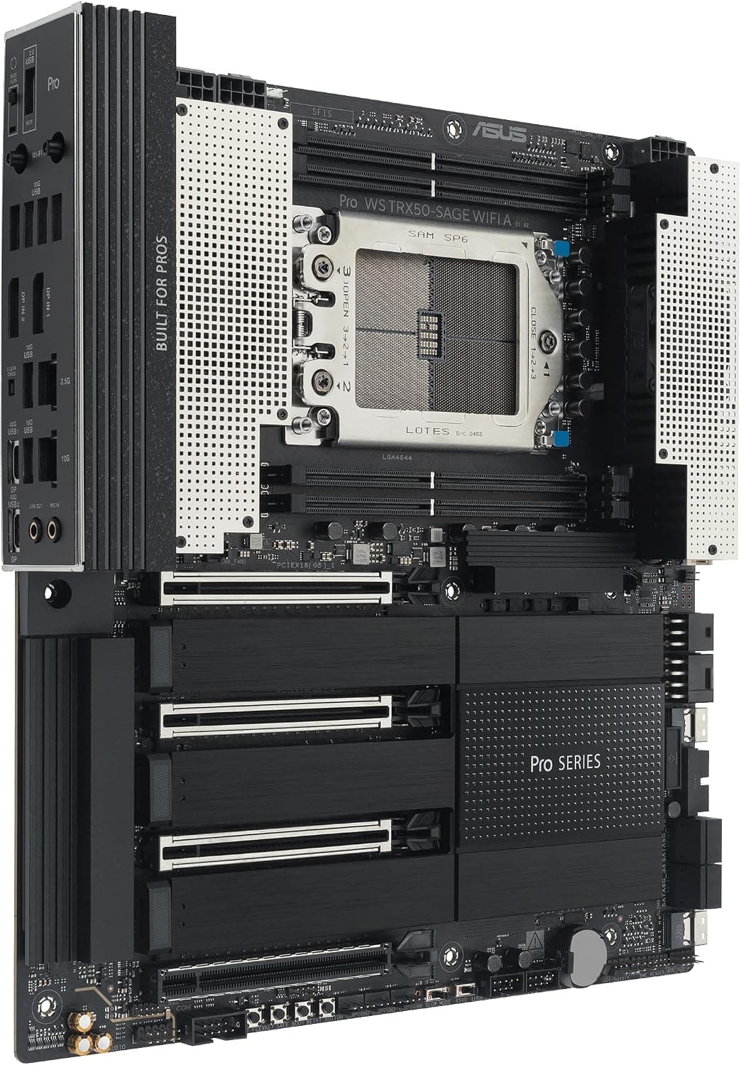مادربرد ASUS Pro WS مدل TRX50-SAGE WiFi A با سوکت AMD sTR5 مادربرد ASUS Pro WS مدل TRX50-SAGE WiFi A با سوکت AMD sTR5