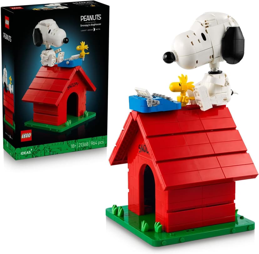 لگو Ideas Peanuts کلبه سگ Snoopy مدل 21368 لگو Ideas Peanuts کلبه سگ Snoopy مدل 21368