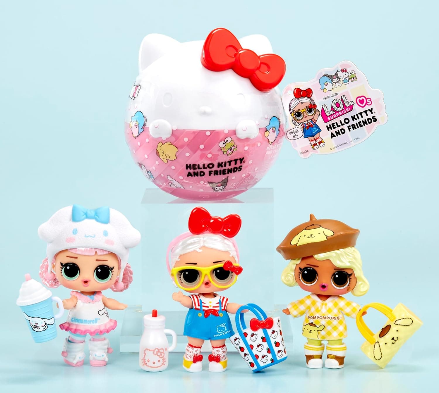 عروسک دخترانه L.O.L. Surprise! مدل Tots Hello Kitty عروسک دخترانه L.O.L. Surprise! مدل Tots Hello Kitty