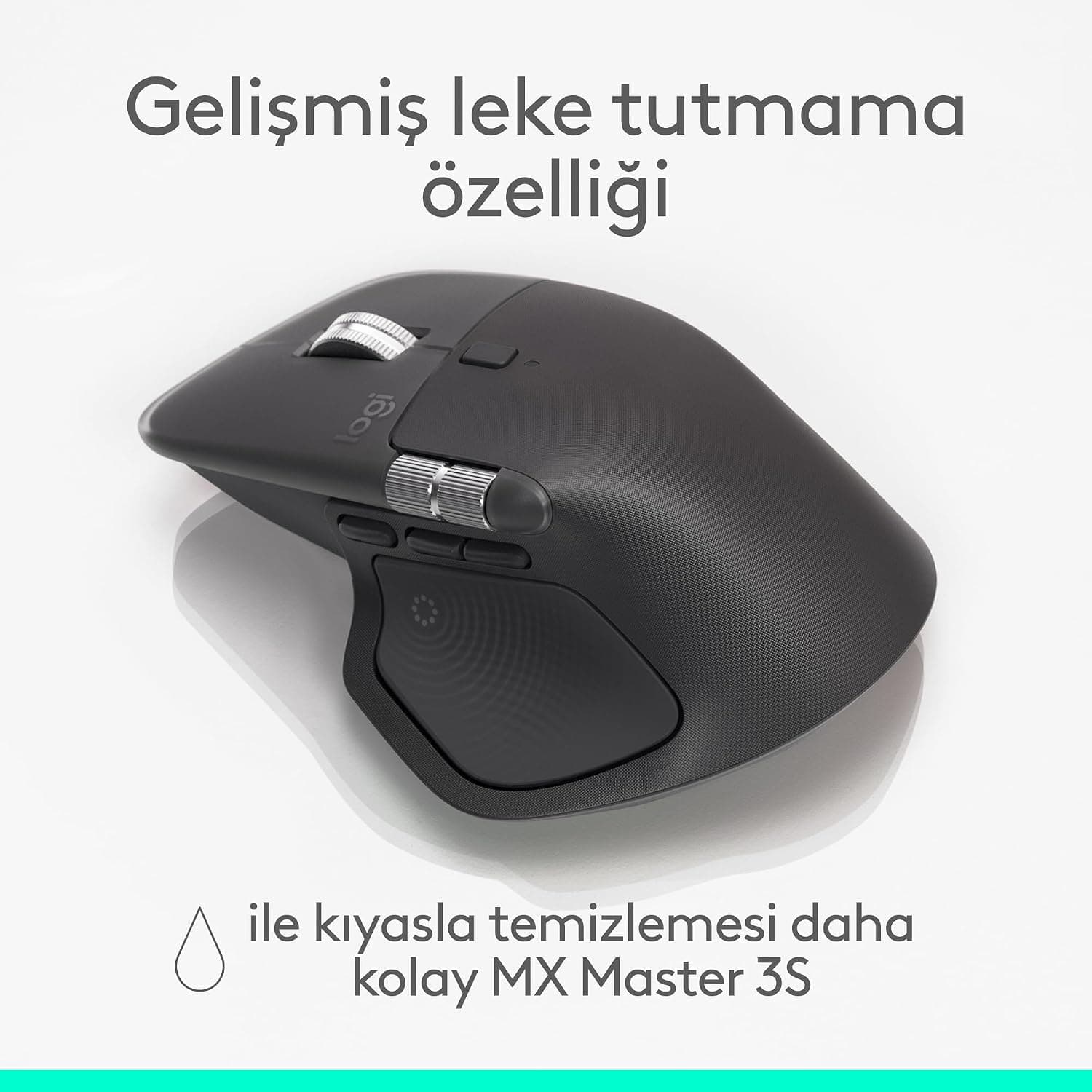 ماوس بیسیم Logitech MX Master 4 با بازخورد لمسی، Bluetooth، اسکرول فوقسریع، اتصال چنددستگاهی، 8000 DPI، حسگر اپتیکال و عملکرد بیصدا، خاکستری تیره ماوس بیسیم Logitech MX Master 4 با بازخورد لمسی، Bluetooth، اسکرول فوقسریع، اتصال چنددستگاهی، 8000 DPI، حسگر اپتیکال و عملکرد بیصدا، خاکستری تیره