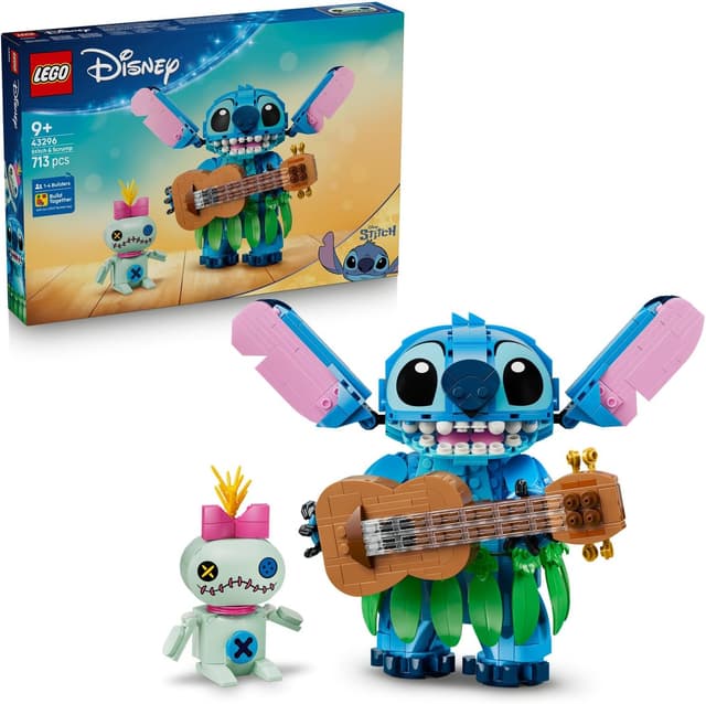 لگو Disney Stitch and Scrump مدل 43296 لگو Disney Stitch and Scrump مدل 43296