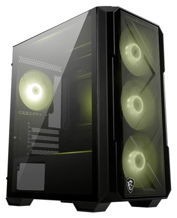 کیس گیمینگ MSI مدل MAG FORGE M120R میدتاور مشکی با 4x فن ARGB کیس گیمینگ MSI مدل MAG FORGE M120R میدتاور مشکی با 4x فن ARGB