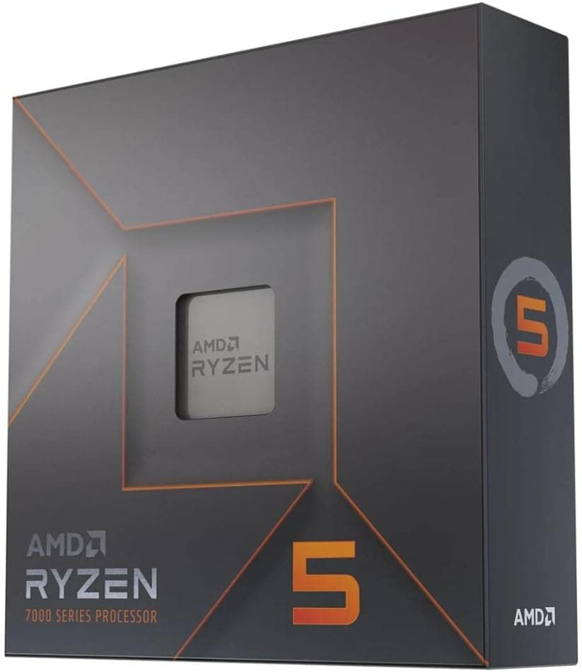 پردازنده دسکتاپ AMD Ryzen 5 7600 شش هستهای دوازده رشتهای با حافظه کش 38 MB و فرکانس حداکثر 5.1 GHz پردازنده دسکتاپ AMD Ryzen 5 7600 شش هستهای دوازده رشتهای با حافظه کش 38 MB و فرکانس حداکثر 5.1 GHz
