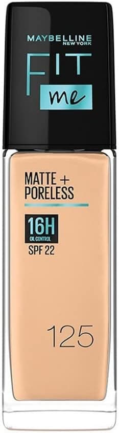 کرمپودر مایع MAYBELLINE ماتکننده و محوکننده منافذ مدل 125 Nude Beige، 30ml کرمپودر مایع MAYBELLINE ماتکننده و محوکننده منافذ مدل 125 Nude Beige، 30ml