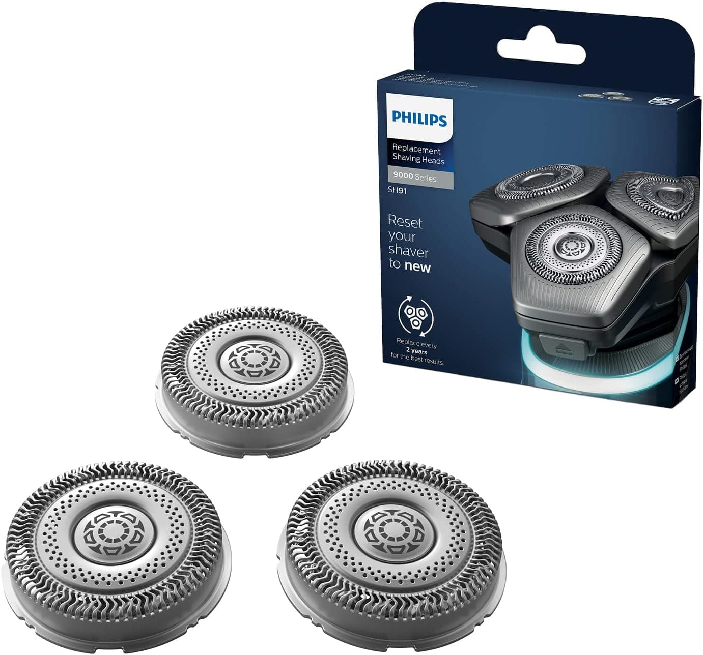 هد یدکی ماشین اصلاح مردانه Philips تیغ دقیق Series 9000 هد یدکی ماشین اصلاح مردانه Philips تیغ دقیق Series 9000