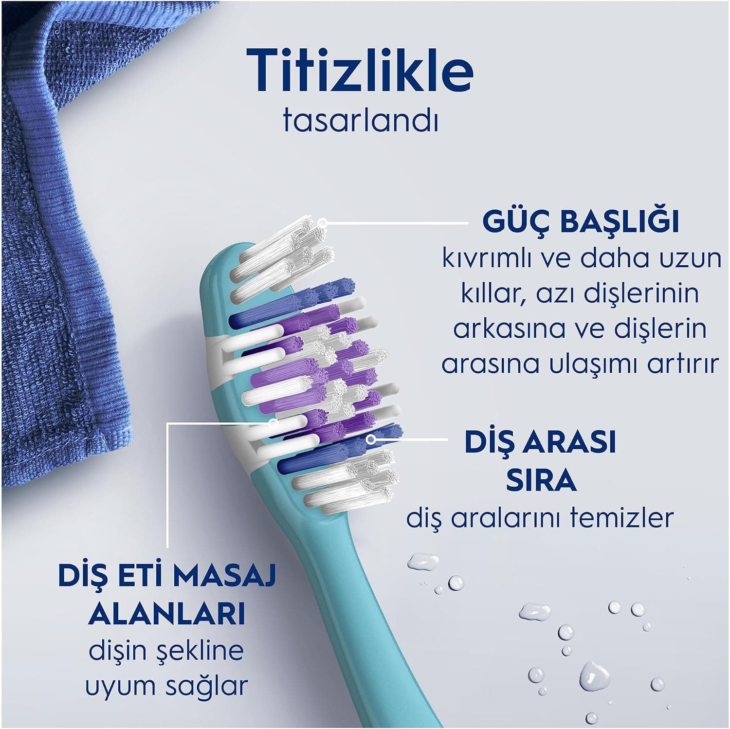 مسواک سفیدکننده Oral-B Pro-3DWhite با برس متوسط مسواک سفیدکننده Oral-B Pro-3DWhite با برس متوسط