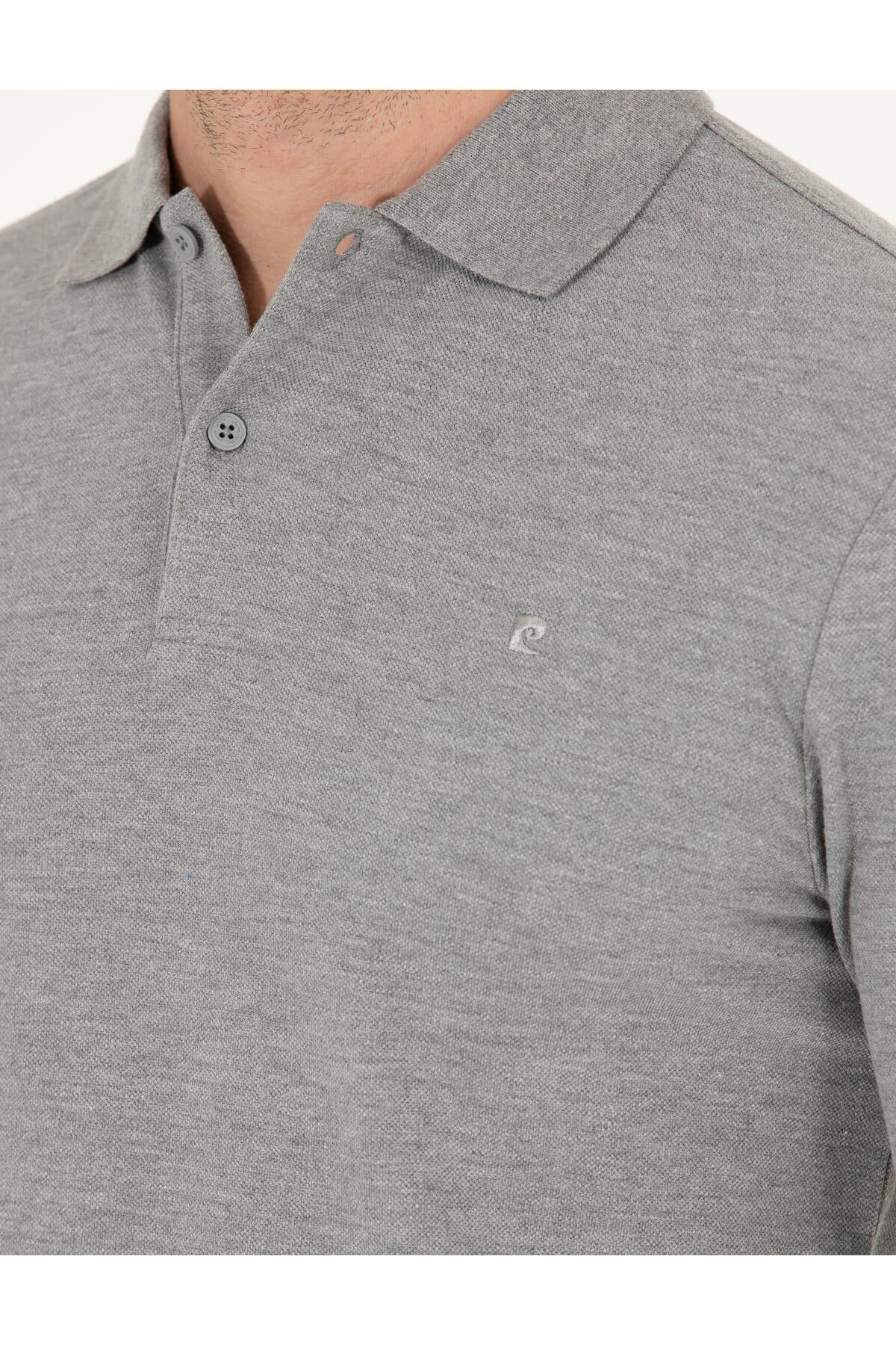 سویشرت مردانه Pierre Cardin خاکستری ملانژ اسلیم فیت بیسیک مدل 50276035-VR086 سویشرت مردانه Pierre Cardin خاکستری ملانژ اسلیم فیت بیسیک مدل 50276035-VR086