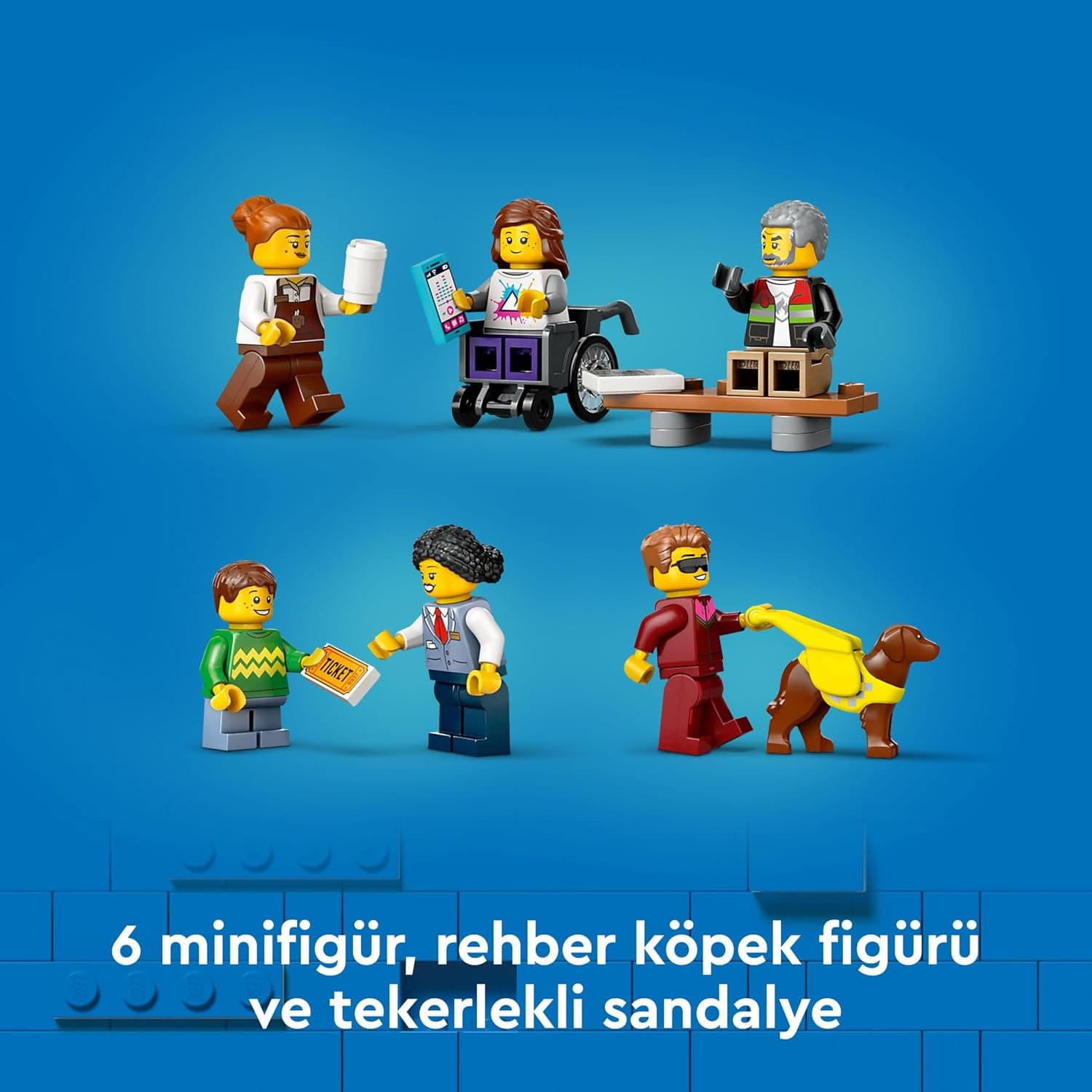 لگو ست مدل City Şehir Merkezi Tramvay İstasyonu 60423 لگو ست مدل City Şehir Merkezi Tramvay İstasyonu 60423