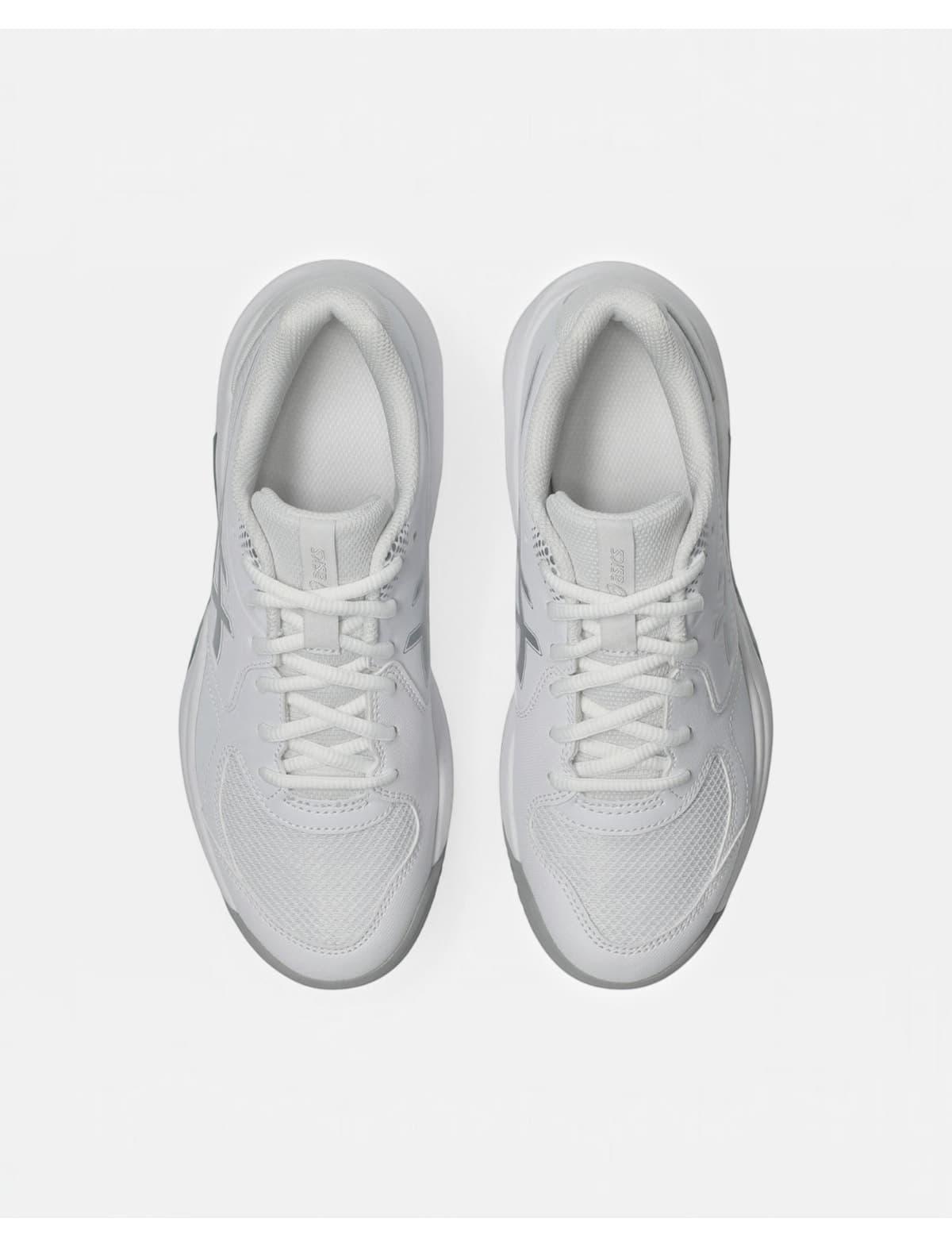 کفش تنیس زنانه Asics GEL-DEDICATE 9 PADEL خاکستری-بژ مدل 1042A318-101 کفش تنیس زنانه Asics GEL-DEDICATE 9 PADEL خاکستری-بژ مدل 1042A318-101