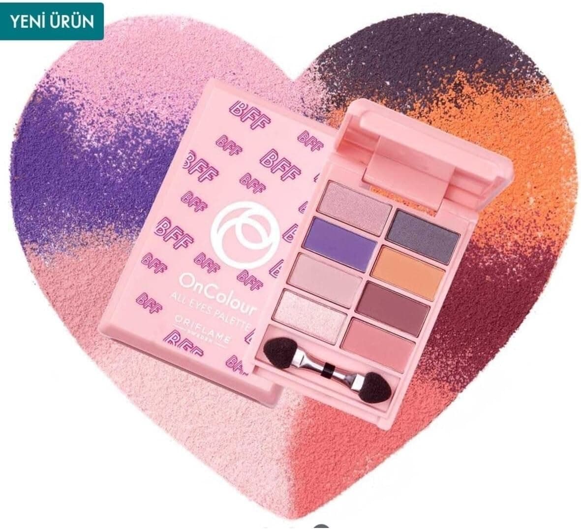 پالت سایه چشم Oriflame Oncolour All Eyes مدل Bff پالت سایه چشم Oriflame Oncolour All Eyes مدل Bff