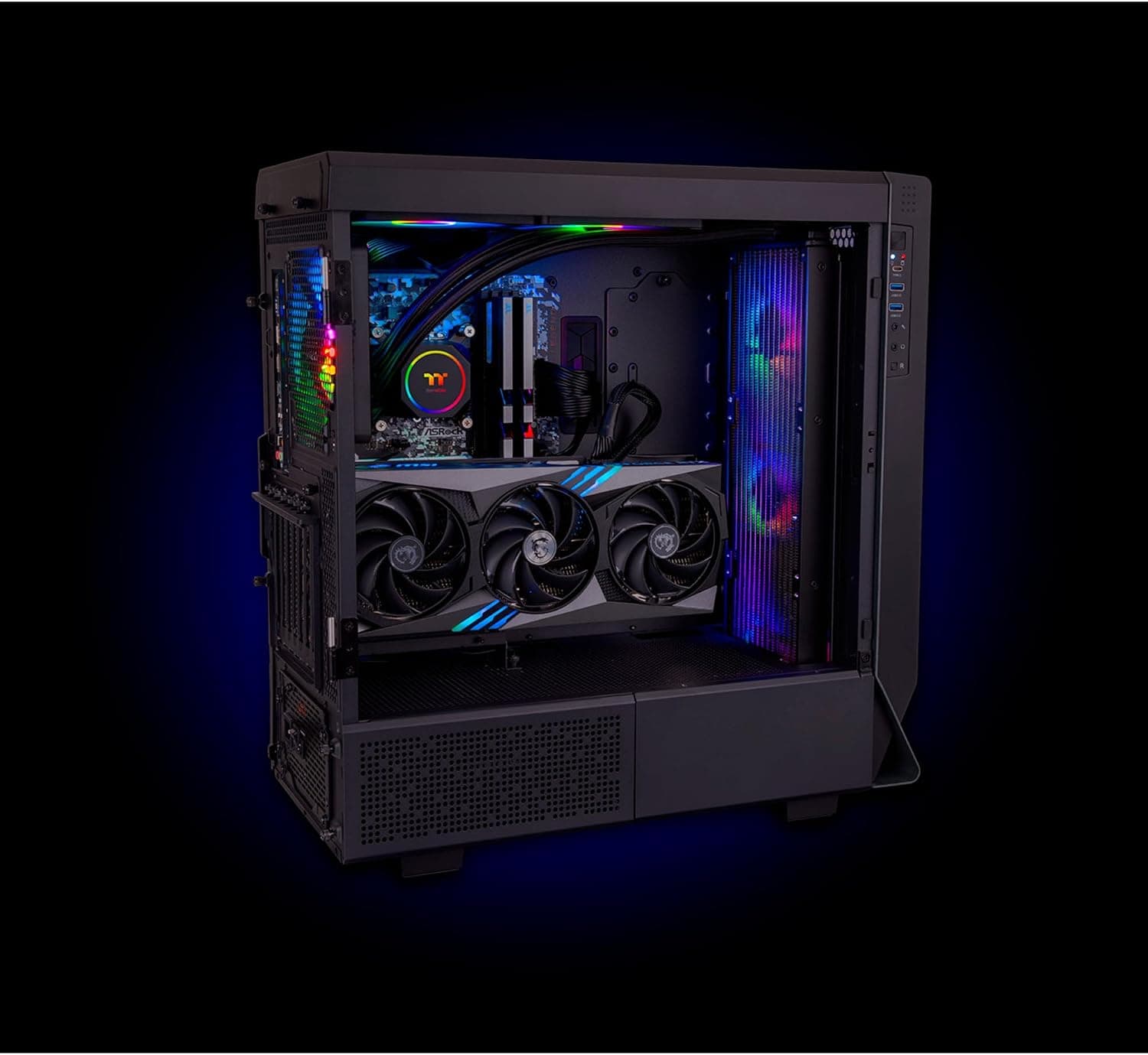 خنککننده مایع یکپارچه Thermaltake مدل TH420 ARGB Sync خنککننده مایع یکپارچه Thermaltake مدل TH420 ARGB Sync