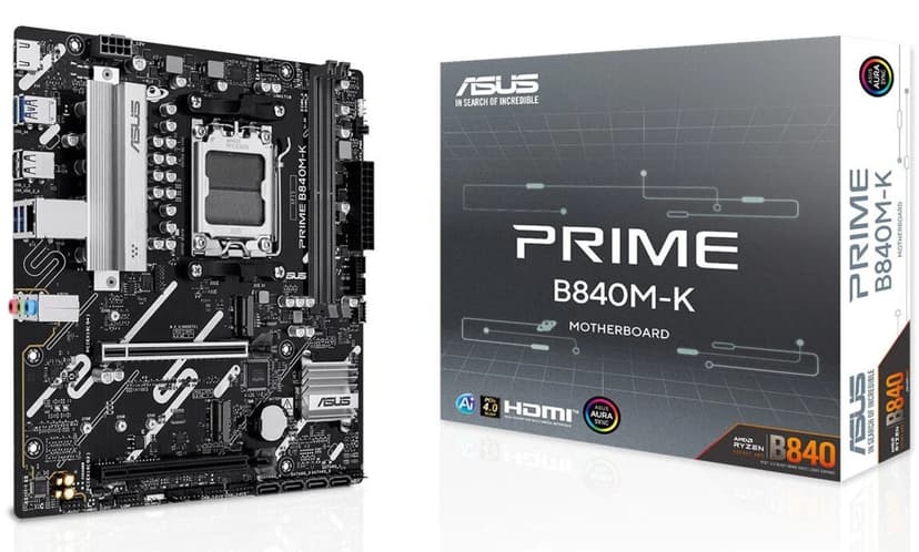 مادربرد ASUS مدل PRIME B840M-K چیپست AMD B840 سوکت AM5 حافظه DDR5 مادربرد ASUS مدل PRIME B840M-K چیپست AMD B840 سوکت AM5 حافظه DDR5
