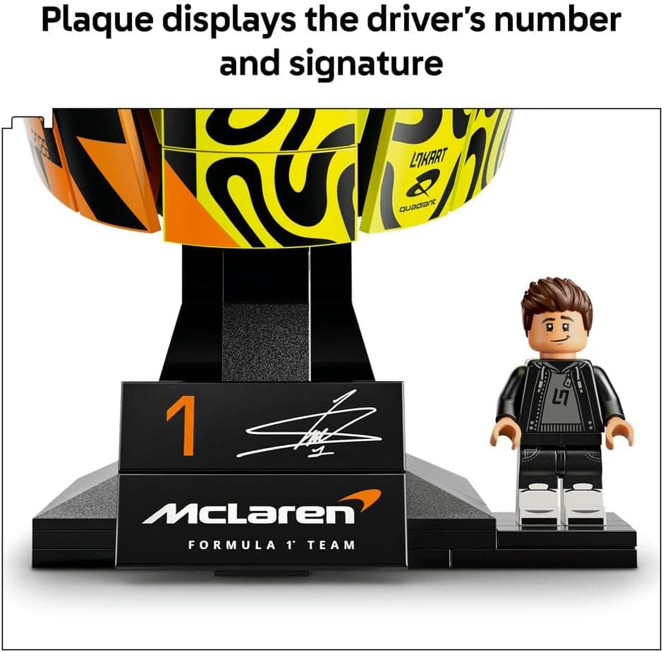 لگو Editions کلاه ایمنی ساختنی تیم McLaren Mastercard F1 Lando Norris مدل 43023 لگو Editions کلاه ایمنی ساختنی تیم McLaren Mastercard F1 Lando Norris مدل 43023