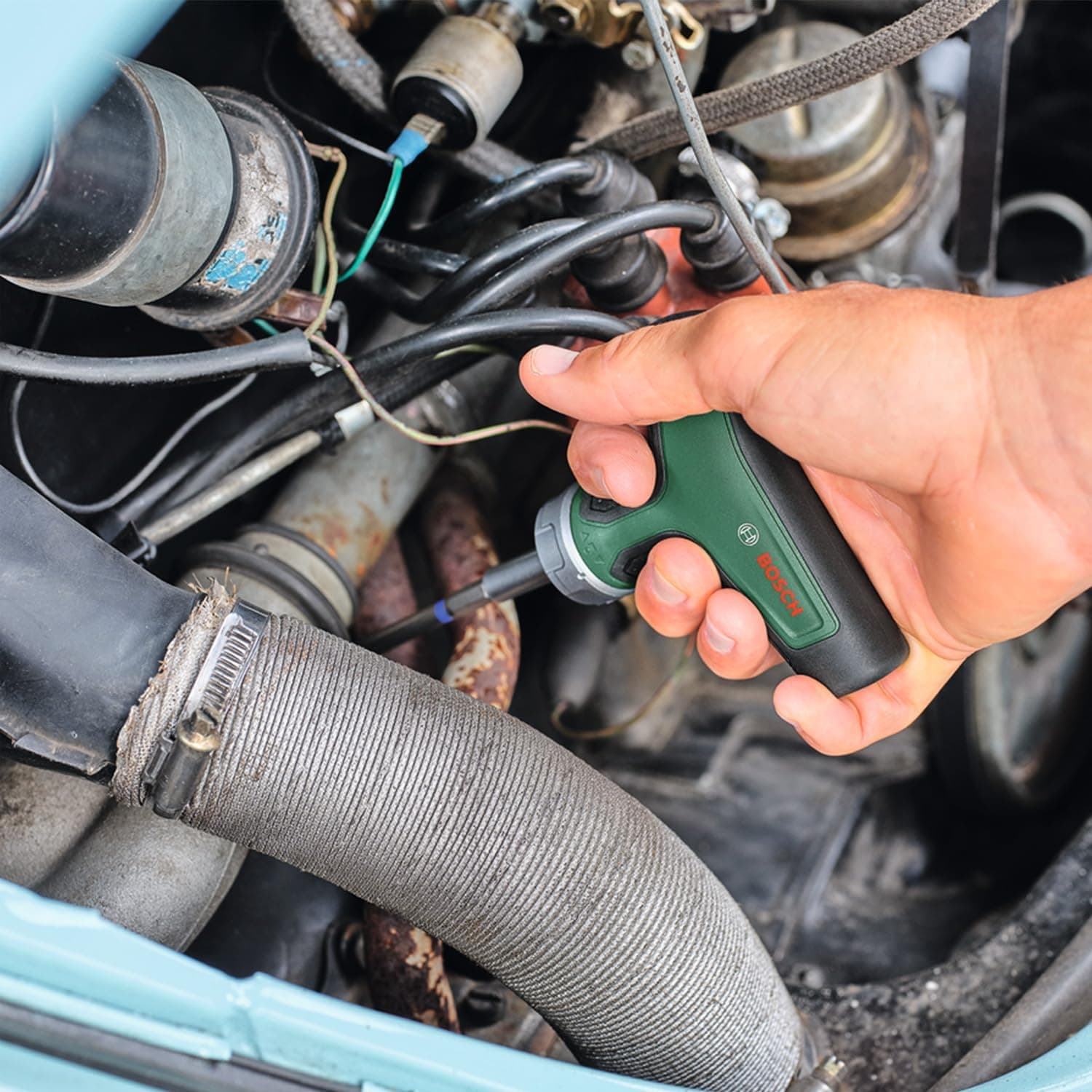 ست پیچگوشتی جغجغهای BOSCH 22 عددی با دسته T ست پیچگوشتی جغجغهای BOSCH 22 عددی با دسته T