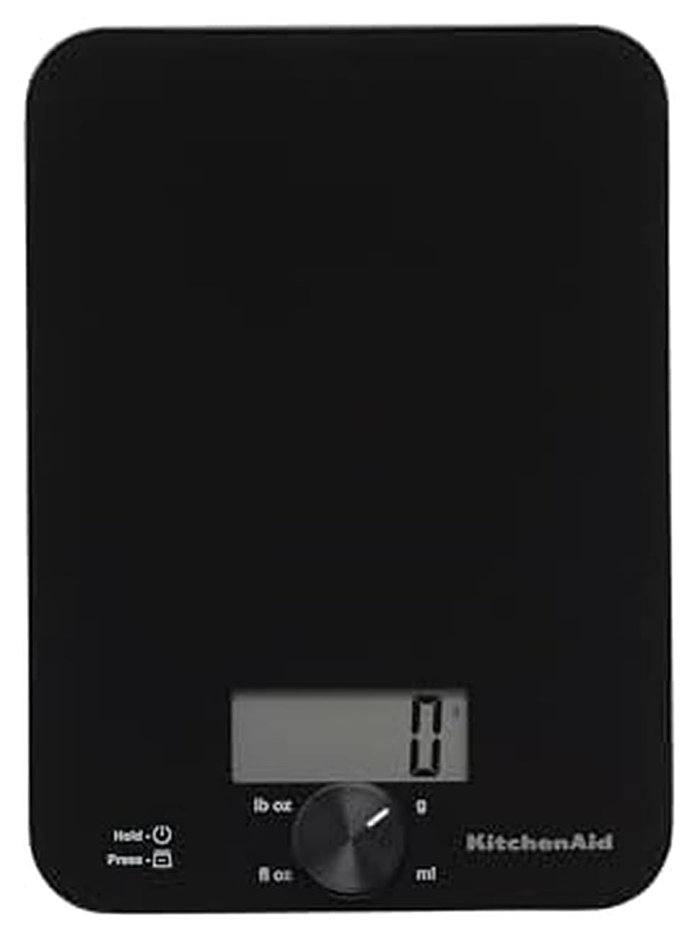 ترازوی آشپزخانه دیجیتال KitchenAid صفحه شیشهای مدل KQ914BA ظرفیت 11 lb مشکی ترازوی آشپزخانه دیجیتال KitchenAid صفحه شیشهای مدل KQ914BA ظرفیت 11 lb مشکی