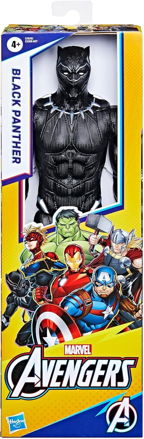 فیگور اکشن Hasbro Black Panther از سری Titan Hero Series 30 cm فیگور اکشن Hasbro Black Panther از سری Titan Hero Series 30 cm