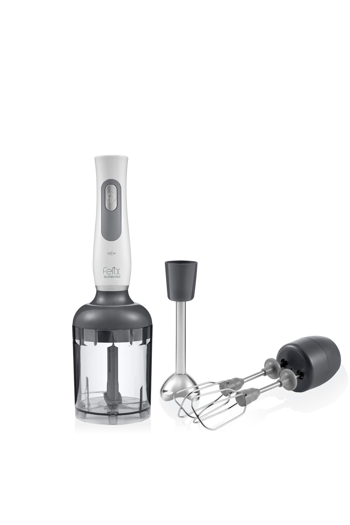 ست گوشتکوب برقی کوچک Arzum با همزن و خردکن مدل FL195 Felix Blenix، سفید، 900W ست گوشتکوب برقی کوچک Arzum با همزن و خردکن مدل FL195 Felix Blenix، سفید، 900W