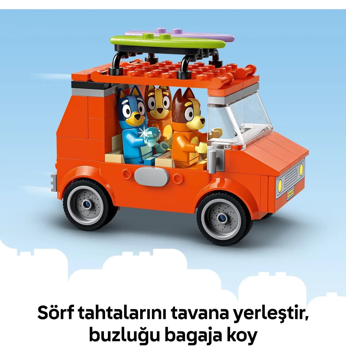 لگو گردش خانوادگی به ساحل Bluey 133 قطعه مدل 11202 لگو گردش خانوادگی به ساحل Bluey 133 قطعه مدل 11202