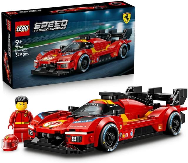 لگو 77261 Speed Champions Ferrari 499P لگو 77261 Speed Champions Ferrari 499P