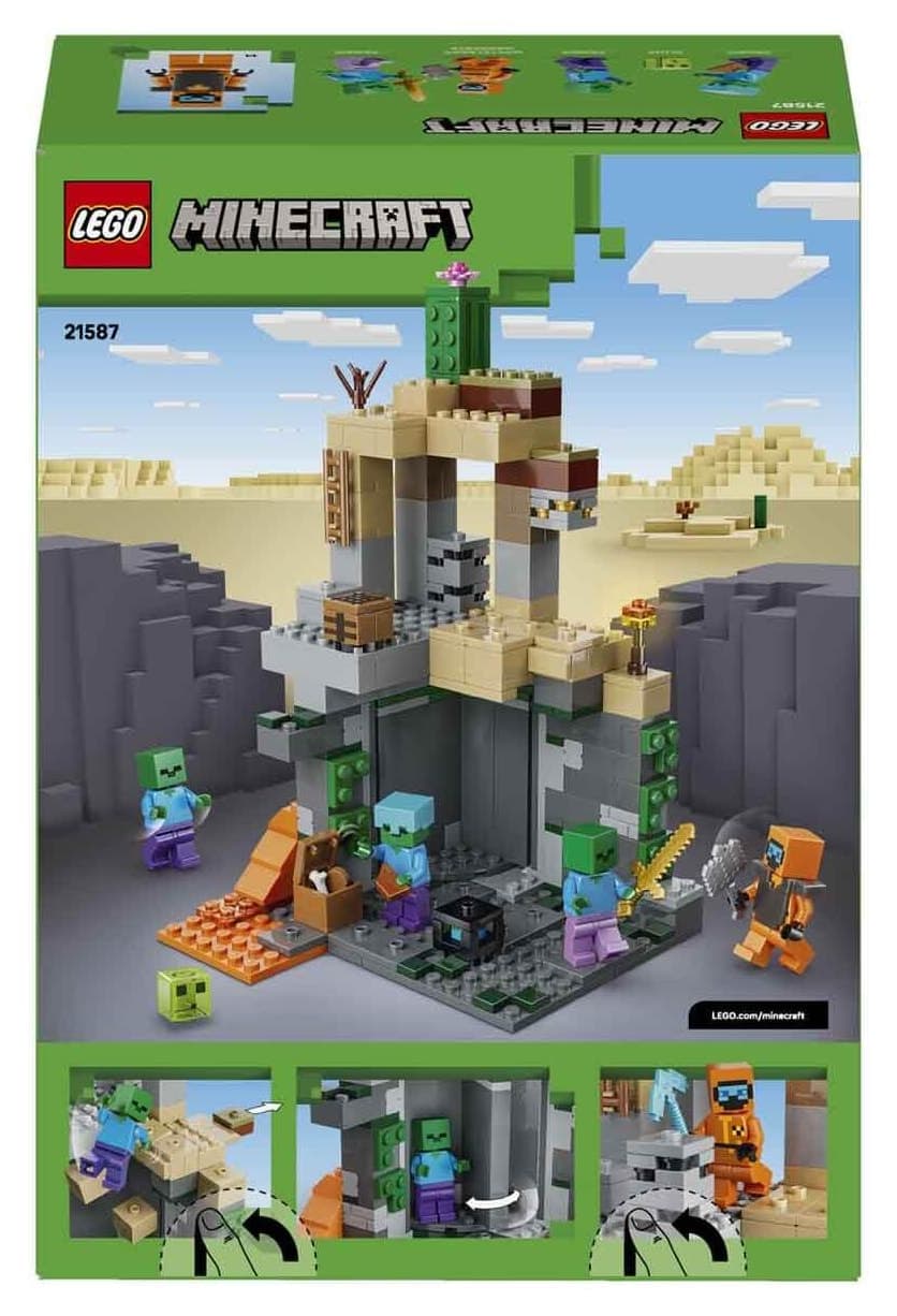 لگو Minecraft زندان زامبی مدل 21587 لگو Minecraft زندان زامبی مدل 21587