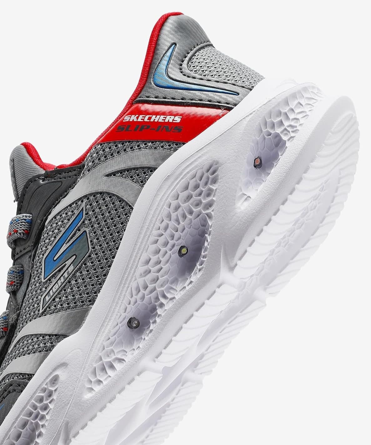 کفش ورزشی پسرانه Skechers با چراغ خاکستری مدل METEOR-LIGHTS - BRISK-BEAMS کفش ورزشی پسرانه Skechers با چراغ خاکستری مدل METEOR-LIGHTS - BRISK-BEAMS