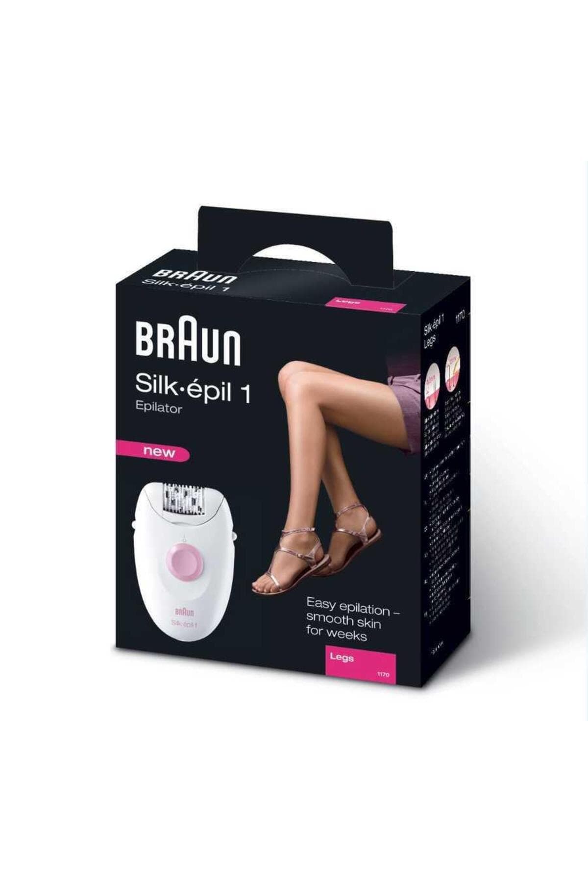 اپیلاتور Braun Silk-épil 1 مدل 1170 اپیلاتور Braun Silk-épil 1 مدل 1170
