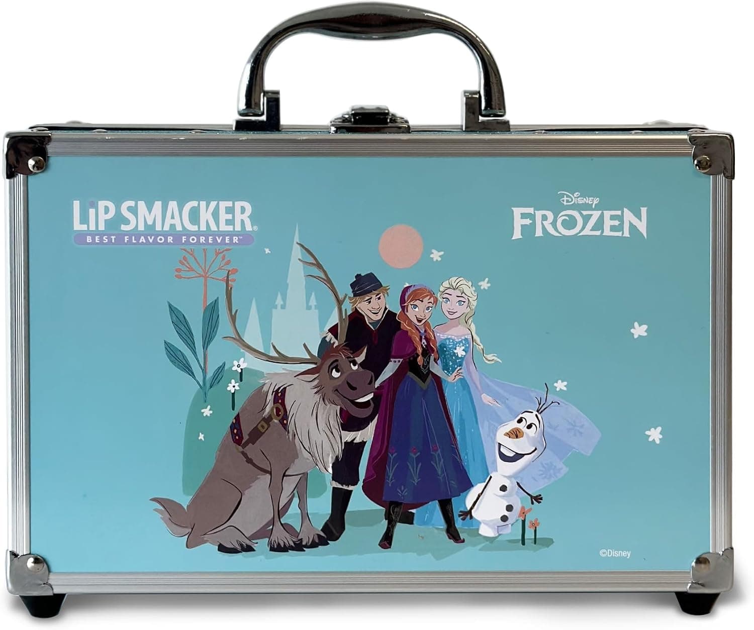 ست کیف لوازم آرایشی کودک Lip Smacker مدل Frozen بیش از 40 تکه ست کیف لوازم آرایشی کودک Lip Smacker مدل Frozen بیش از 40 تکه