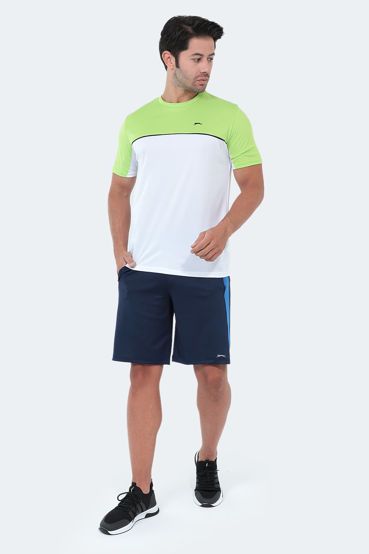 شورت مردانه Slazenger سرمهای مدل Raguel شورت مردانه Slazenger سرمهای مدل Raguel