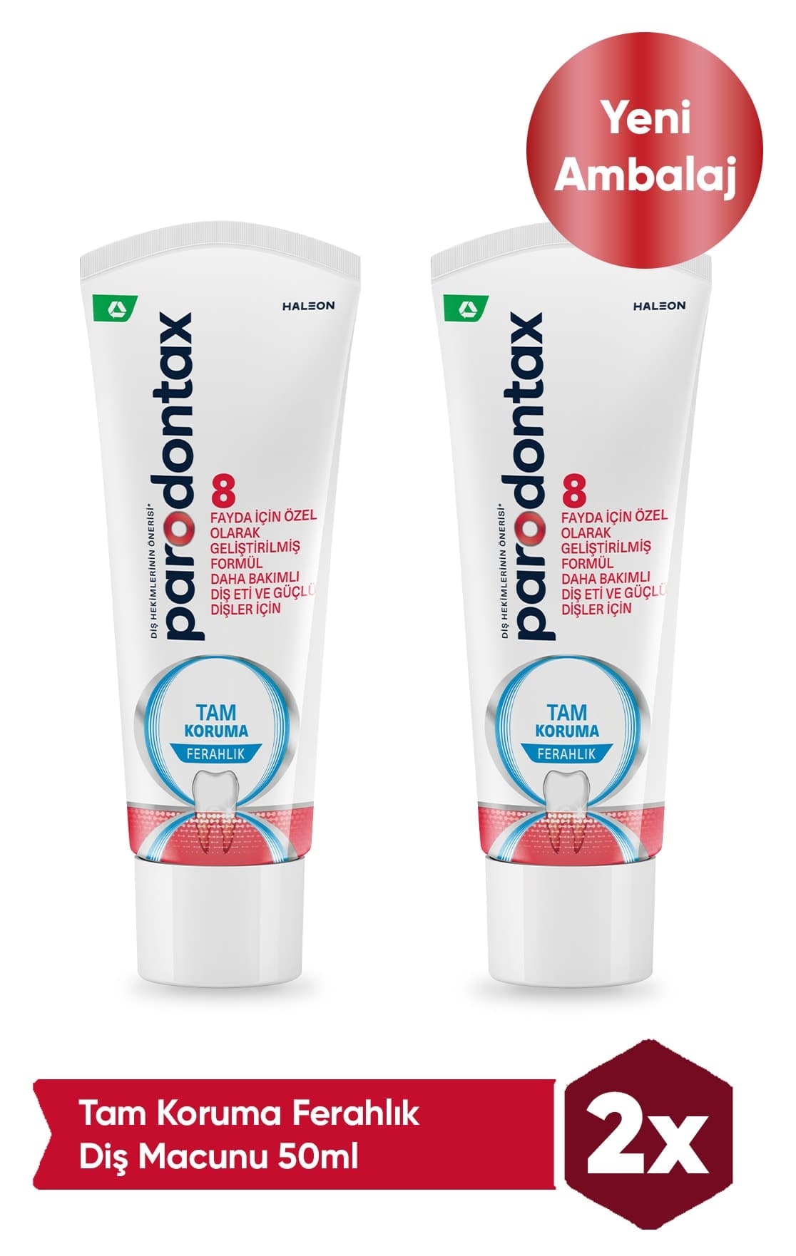 خمیر دندان Parodontax محافظت کامل و تازگی 50ml×2 عدد خمیر دندان Parodontax محافظت کامل و تازگی 50ml×2 عدد