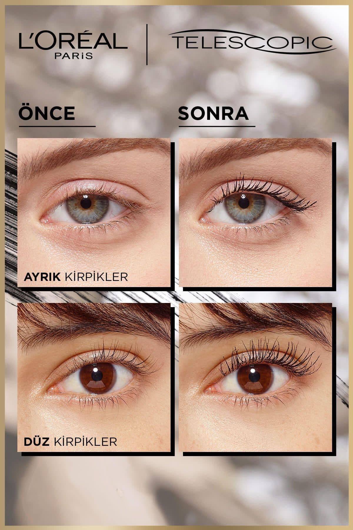 ریمل L'Oreal Paris Telescopic Gold، تثبیتکننده ابرو Maybelline Super Lock و ریمل مینی Lash Sensational ریمل L'Oreal Paris Telescopic Gold، تثبیتکننده ابرو Maybelline Super Lock و ریمل مینی Lash Sensational