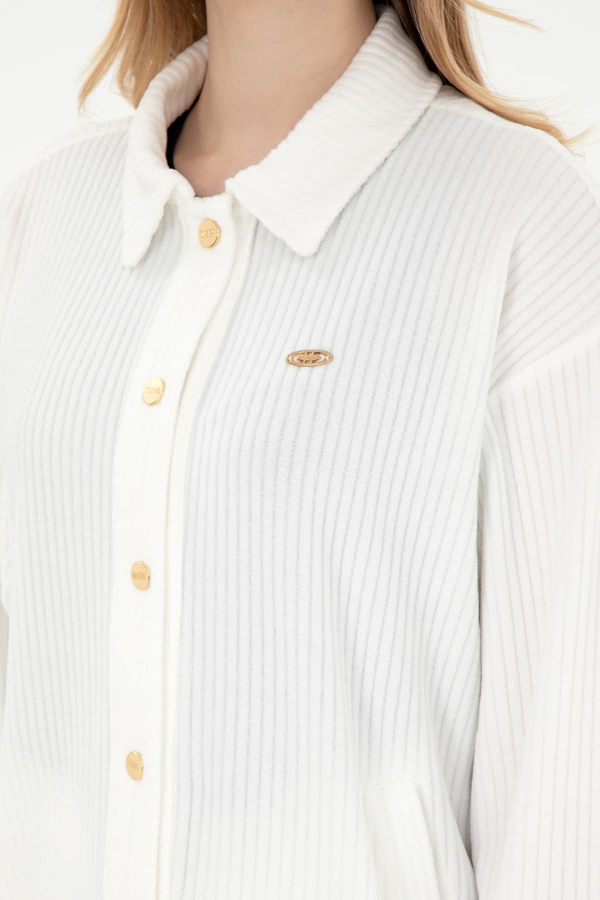 پیراهن بافت زنانه U.S. Polo Assn. کرم مدل 50299009-VR071 پیراهن بافت زنانه U.S. Polo Assn. کرم مدل 50299009-VR071